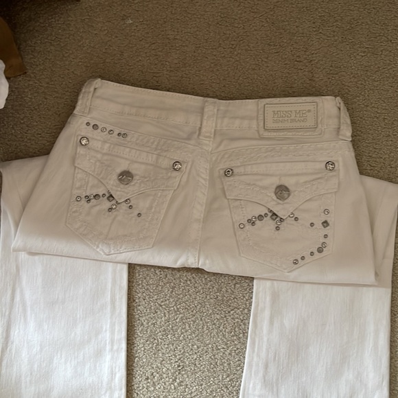 Miss me  white jeans 27 boot cut nwot - Picture 5 of 5